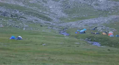 Rize Verçenik Yaylası Kamp Alanı