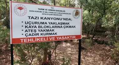 Tazı Kanyonu