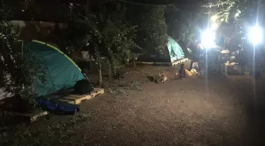 Adrasan kızkalesi çadır camping