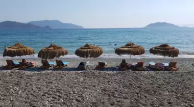 Berat Cafe Beach Fethiye Camping Kamp Alanı