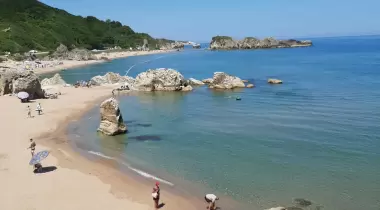 Akçakese Plajı Kamp Alanı