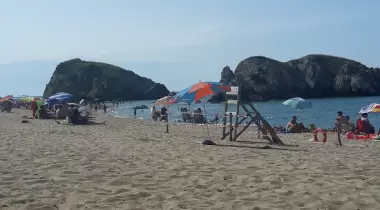 Akçakese Plajı Kamp Alanı
