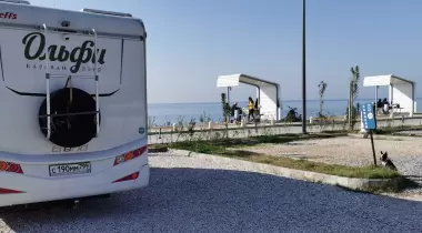 Manavgat belediyesi Karavan kamp