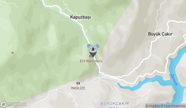 Kayseri Kapuzbaşı (Barazama) Şelalesi