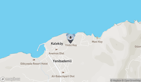 Yıldız koy Arkadia Kamp Alanı