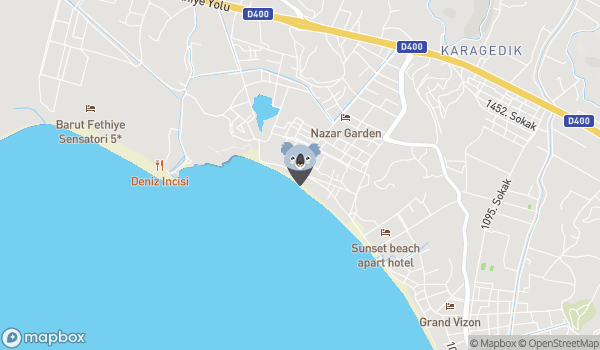 Berat Cafe Beach Fethiye Camping Kamp Alanı