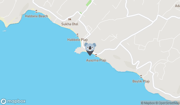 Ayazma plajı Bozcaada