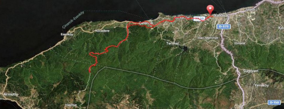 Yalova Bisiklet Parkurları - Zor Parkurlar