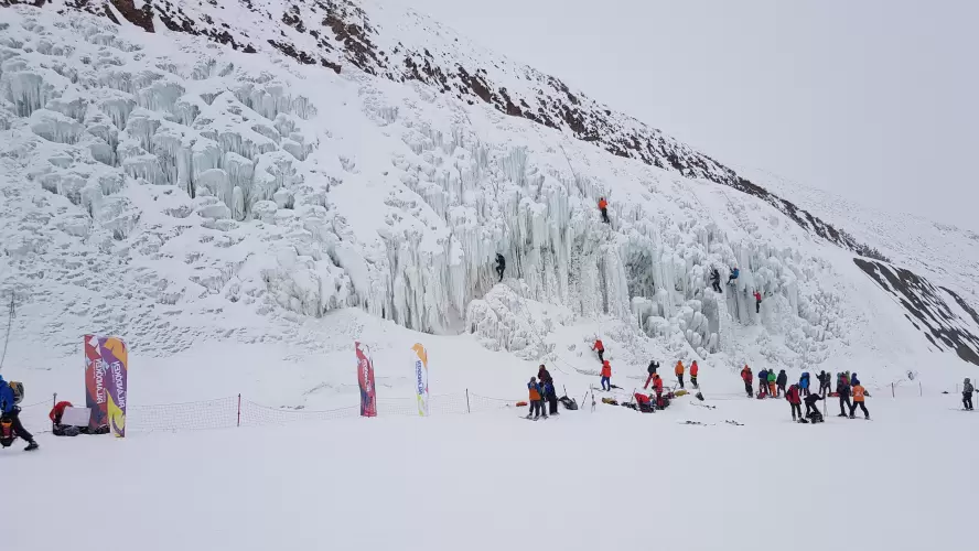 TDF Buz Tırmanış Gelişim Eğitimi Erzurum'da Gerçekleştirildi