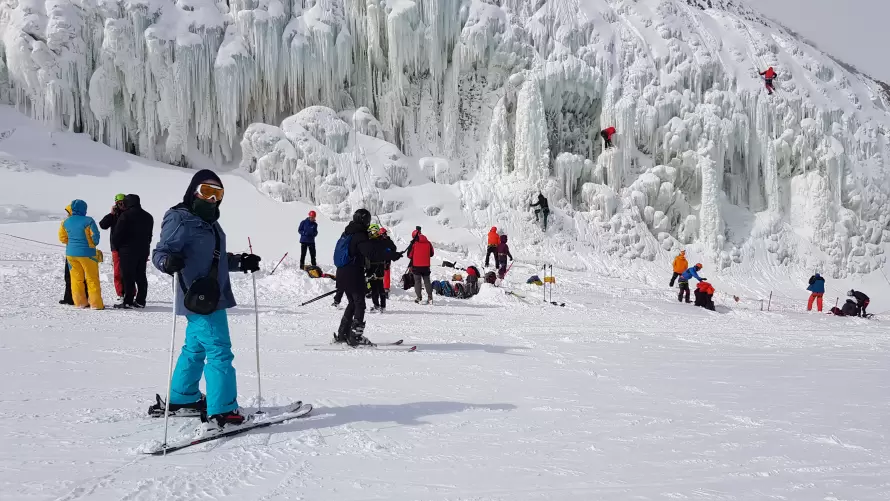 TDF Buz Tırmanış Gelişim Eğitimi Erzurum'da Gerçekleştirildi 