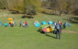 Dolunayda Kamp