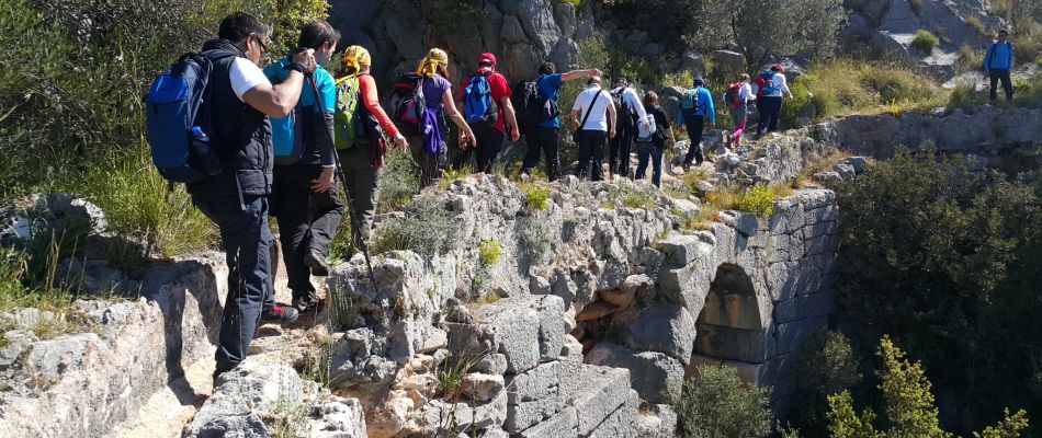 LİKYA YOLU YÜRÜYÜŞÜ-9 2022 BAHAR PARKURU (GE, LETOON, PATARA, KALKAN)